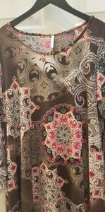 Beautiful boho dress w. Sleeve detail